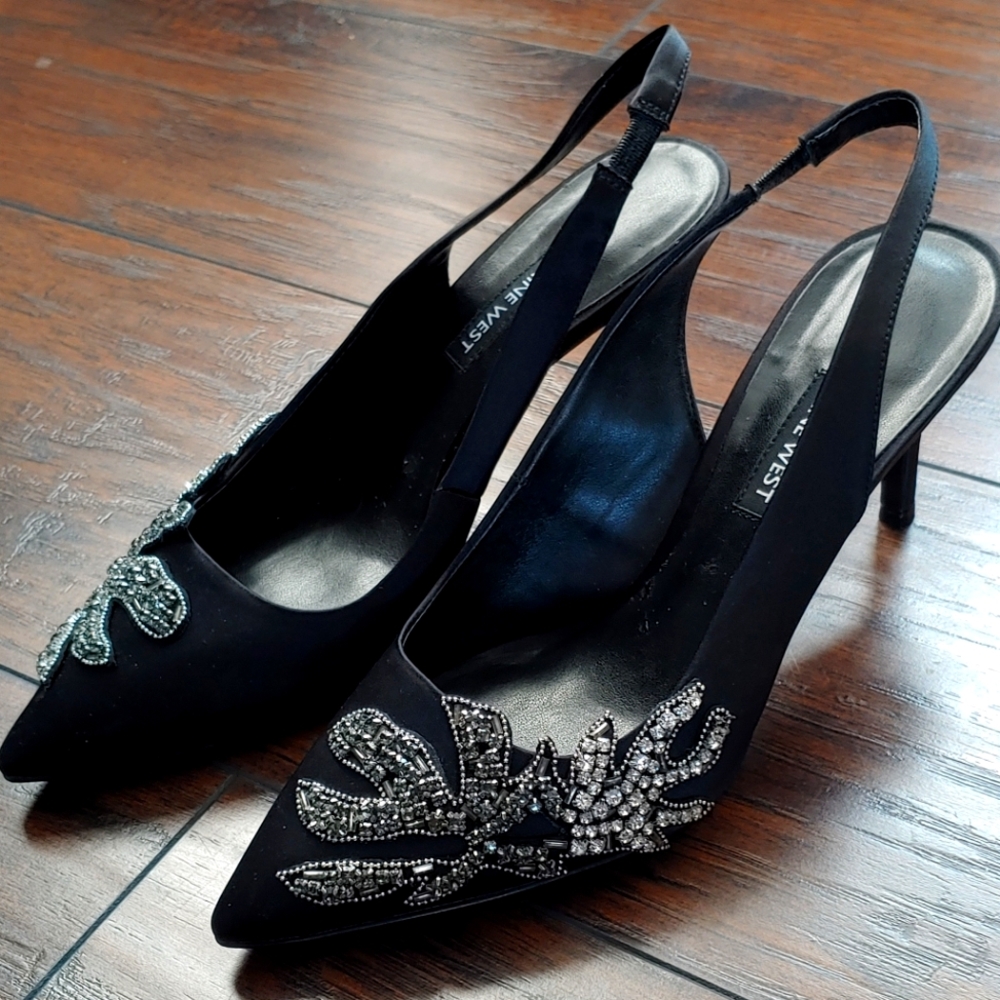 Nine West Black Evening Shoes